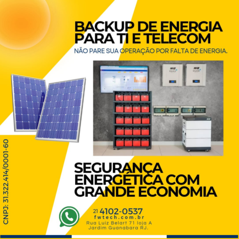 Fwtech Energia Solar – Ilha do Governador